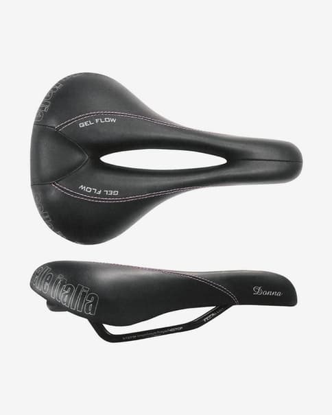 Sillín Selle Italia Donna Gel Flow mujer negro