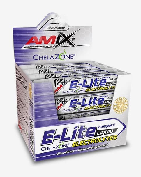 Electrolitos Amix Performance E-Lite Liquid Electrolytes 25 ml grosella (20 unidades)