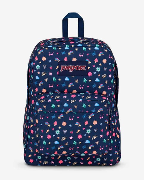 Mochila JanSport SuperBreak One 40L azul marino rosa