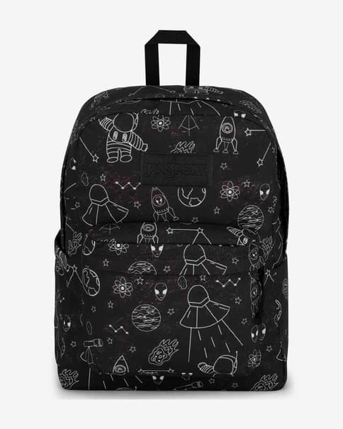 Mochila JanSport SuperBreak Plus 26L negro intenso blanco