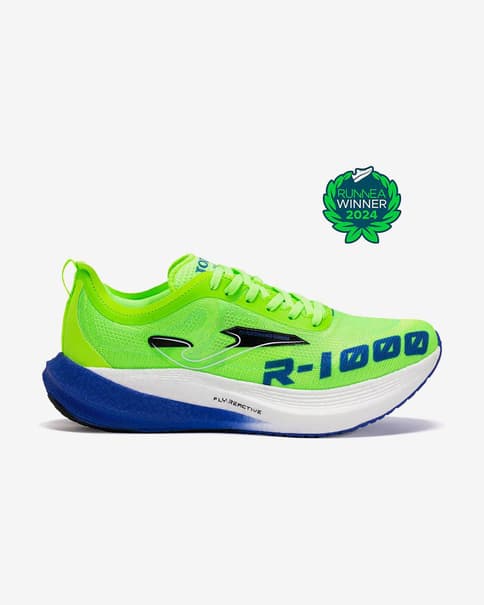 Zapatillas Joma R-1000 25 verde fluorescente azul oscuro