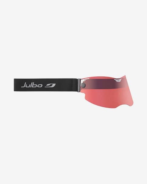 Visera Julbo Visor negro con lente Spectron 3 espejada rojo