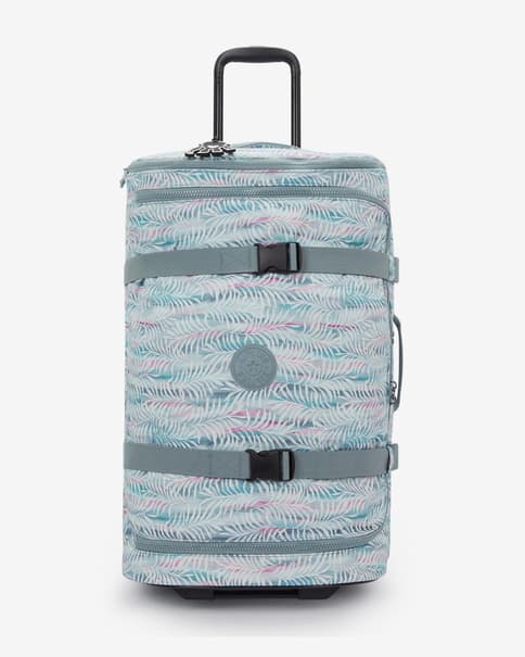 Maleta Kipling Aviana Printed M 75L azul blanco rosa
