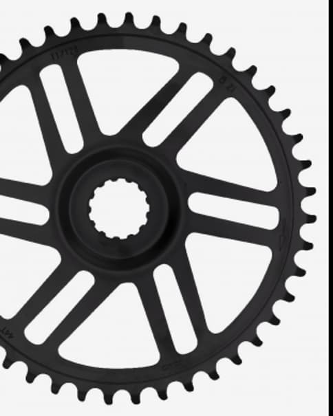 Plato KMC Offset 44T Direct Mount negro