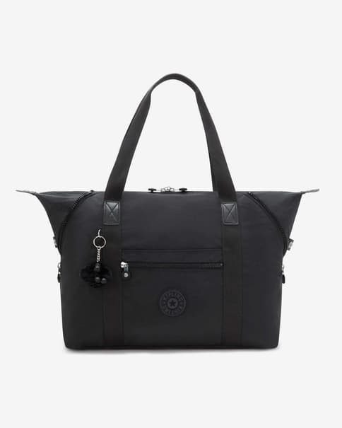 Bolso Kipling Art M negro mujer