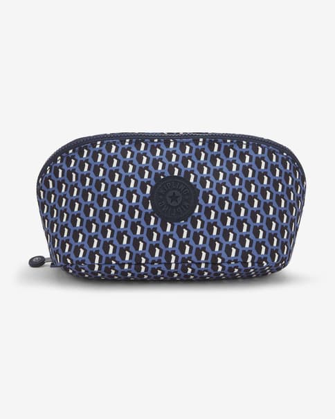 Neceser Kipling Mirko azul marino blanco negro