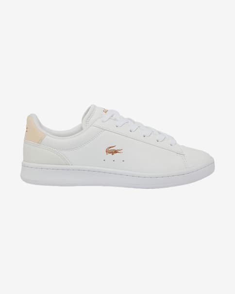 Zapatillas Lacoste Carnaby Set blanco naranja junior