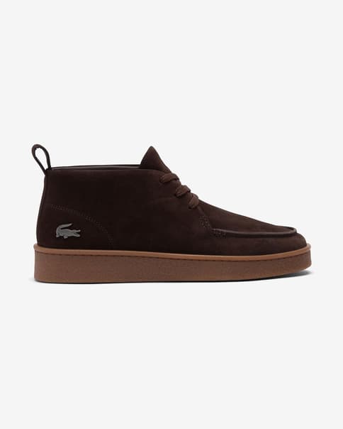 Zapatillas Lacoste Baseshot Chukka negro marrón