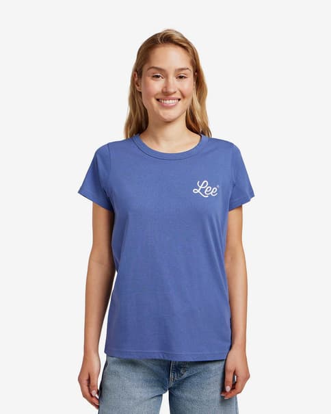 Trikot Lee Slim Surf Kurzarm dunkelblau Damen