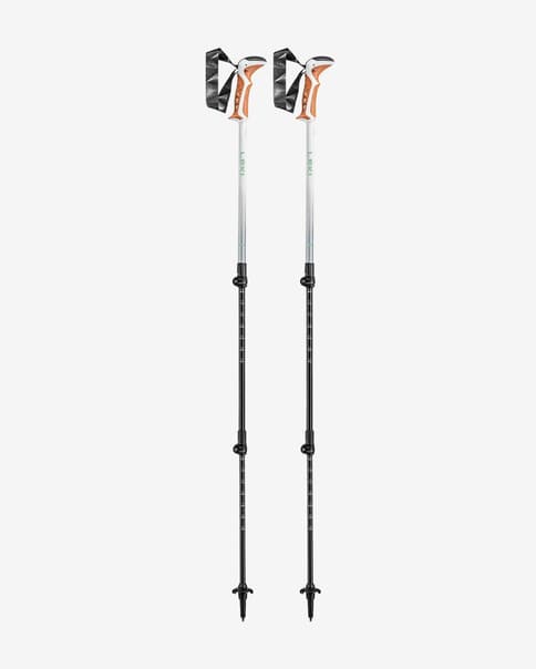 Bastones Leki Jannu gris negro verde (par)