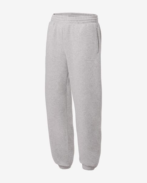 Pantalón largo Leffort Sweat Oversized gris claro