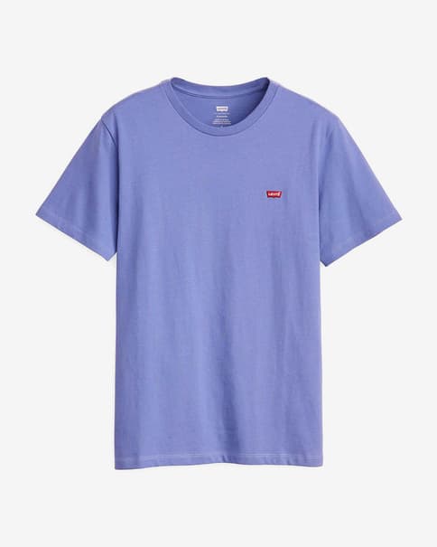 Camiseta Levi's Original Logo manga corta lila claro