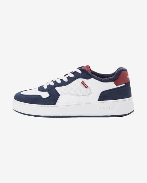 Zapatillas Levi's Glide azul marino blanco