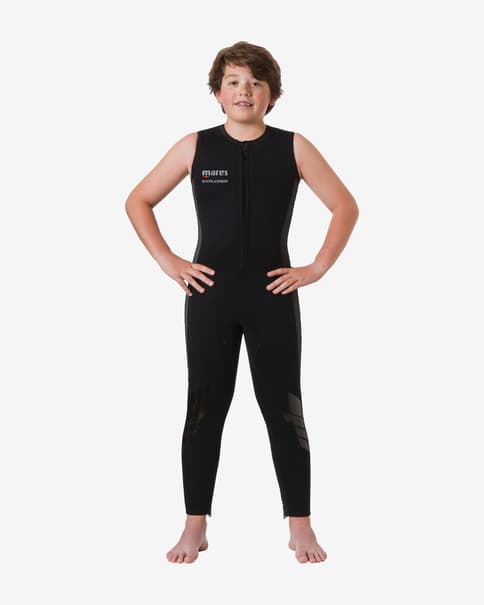 Traje neopreno húmedo Mares Explorer 5 mm negro infantil