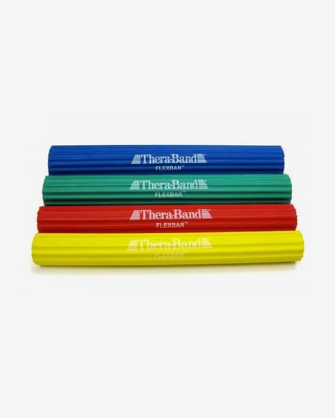 Barra de borracha Thera-Band FlexBar vermelho dureza suave
