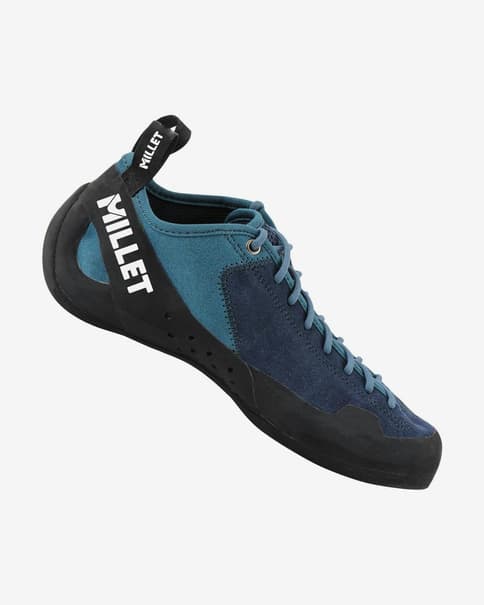 Chaussons d'escalade Millet Rock Up Evo bleu eau bleu nuit