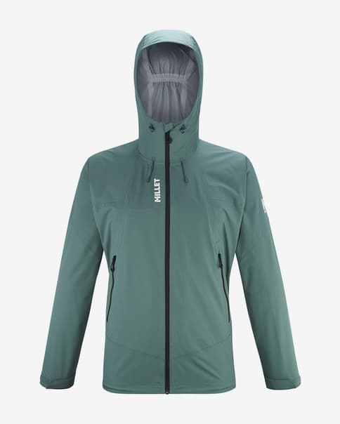 Chaqueta con capucha Millet Fitz Roy azul agua