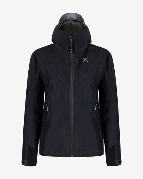 Chaqueta con capucha Montura Pac Mind GORE-TEX negro intenso mujer