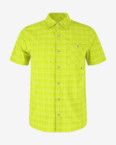 Camisa Montura Dolomiti manga corta amarillo brillante