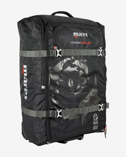 Mochila Mares Cruise Backpack Roller 128 L negro gris