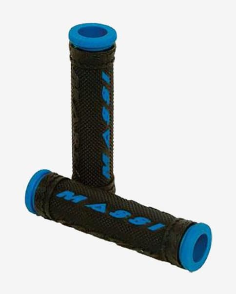 Puños Massi Comp Double Density Gel negro azul