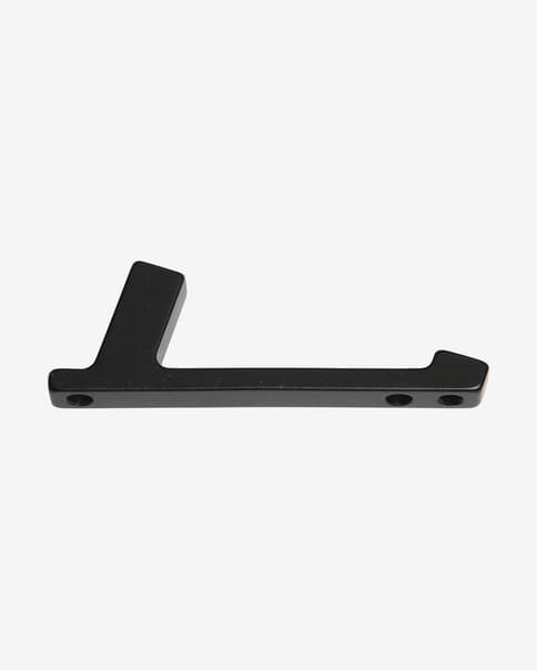 Adaptador freno disco delantero Massi 180 Post Mounted negro mate