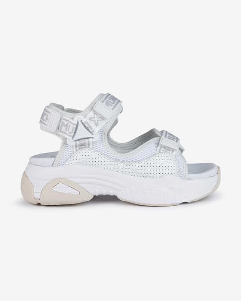 Sandalias Munich Areia blanco puro mujer