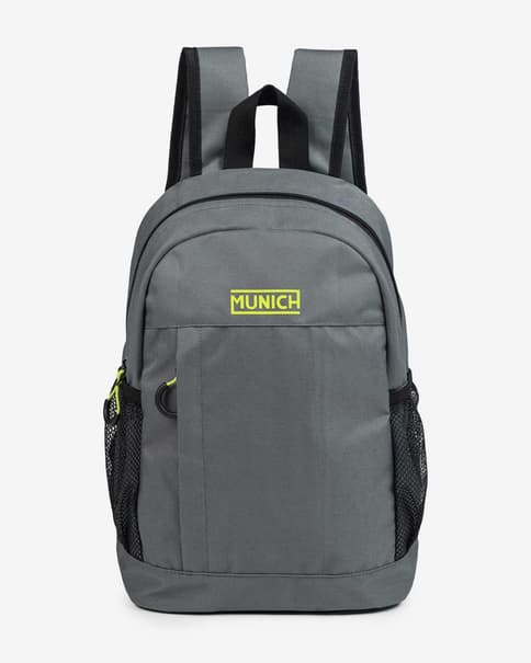 Mochila Munich Team Sport gris negro