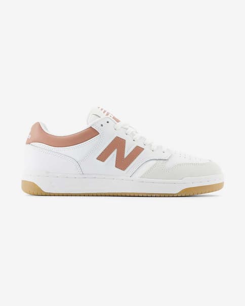 Scarpe New Balance 480 bianco arancio