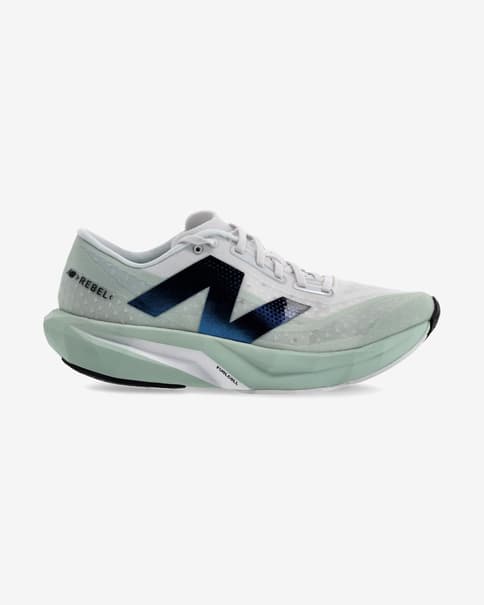 Buty New Balance FuelCell Rebel v4 Biały Czarny Zielony Miętowy