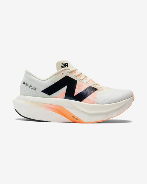 Scarpe New Balance FuelCell SuperComp Elite v4 bianco arancione donna