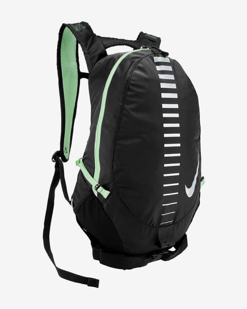 Mochila Nike Run Commuter 15L negro verde