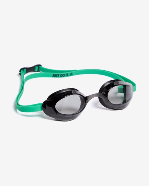 Gafas de natación Nike Vapor Performance turquesa negro con lentes transparentes