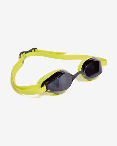 Gafas de natación Nike Swim Legacy Goggle amarillo con lentes transparentes negro