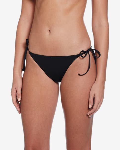 Strój kąpielowy Nike Swim Essentials Tie String czarny damskie
