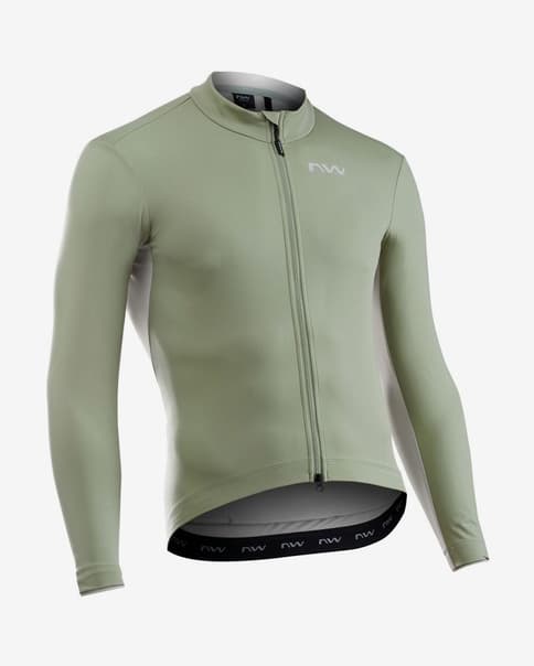 Chaqueta fina impermeable Northwave Extreme Light verde oscuro
