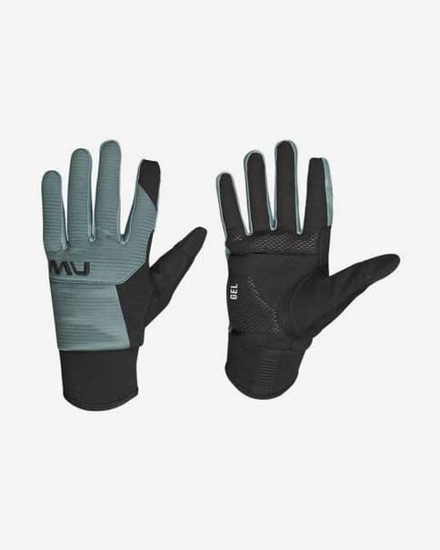 Guantes largos Northwave Fast Gel Reflex reflectante gris