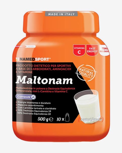 Bote en polvo NamedSport Maltonam 500 g