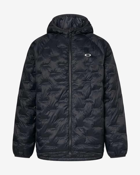 Chaqueta con capucha Oakley Drift O-Puff negro brillante