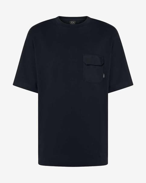 Camiseta Oakley Roam Commuter Pocket manga corta negro puro
