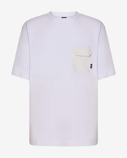 Camiseta Oakley Roam Commuter Pocket manga corta blanco absoluto