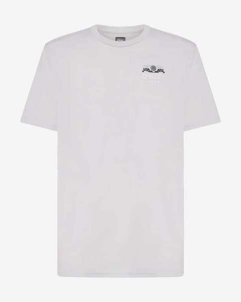 Camiseta Oakley Sunny Rogue B1B manga corta blanco intenso negro