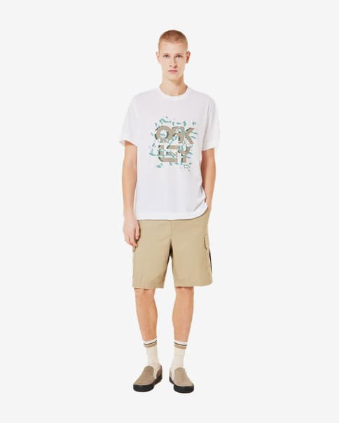 Pantalón corto Oakley Utility Cargo blanco beige azul