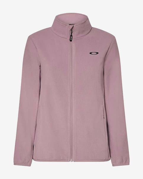 Forro polar Oakley Alpine Full Zip rosa intenso mujer