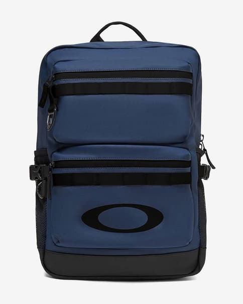 Mochila Oakley Rover Laptop azul marino blanco