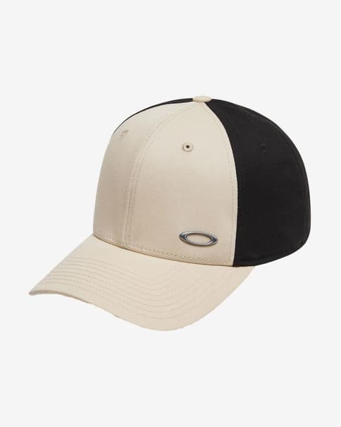 Gorra Oakley Tinfoil II blanco crema negro
