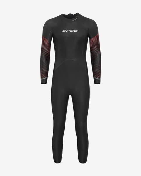 Traje neopreno Orca Apex Flow V2 - (R)evolución del Predator negro rojo salmón mujer