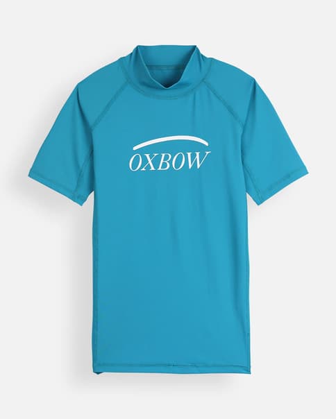 Oxbow Bright Lycra T-shirt short sleeve light blue