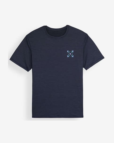 Oxbow R1TEREGOR-RGS short sleeve T-shirt dark blue