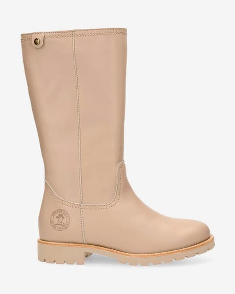Botas Panama Jack B135 beige mujer